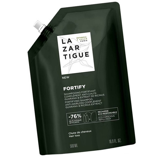 Lazartigue Shampoo Fortificante Eco-Refill 500mL